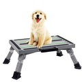 4-Level Adjustable Folding Iron RV Step Stool X8533