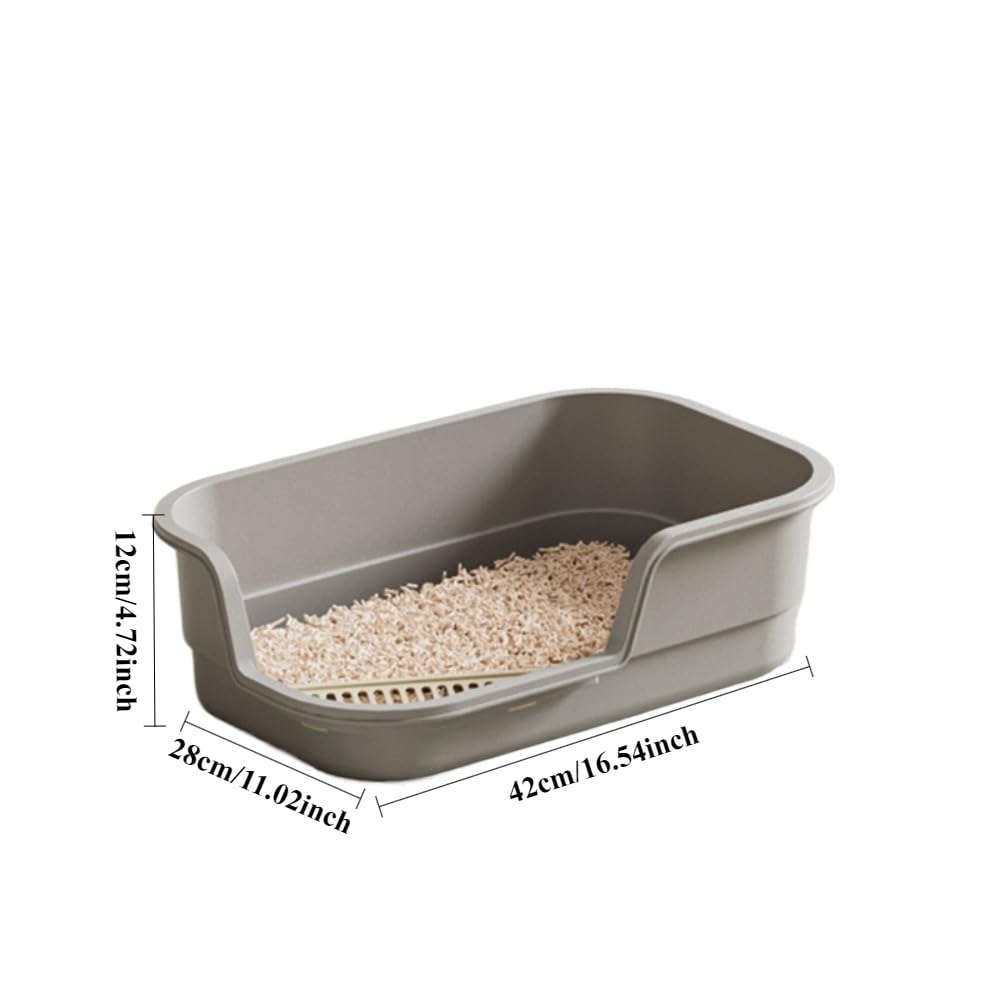 High Sides Low Entry Cat Litter Box N978