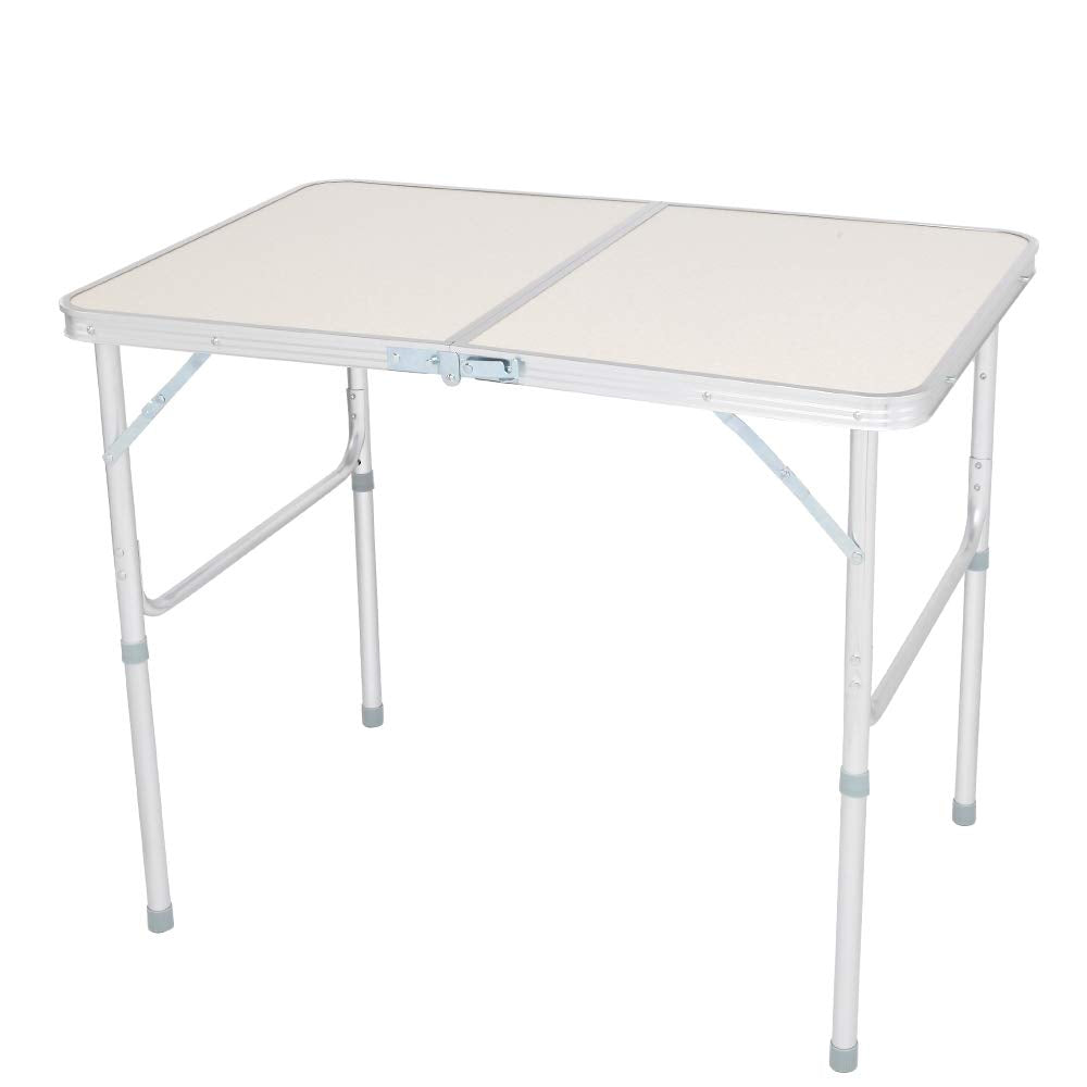 3ft Lightweight Aluminum Folding Picnic Camping Table with Carry Handle H651