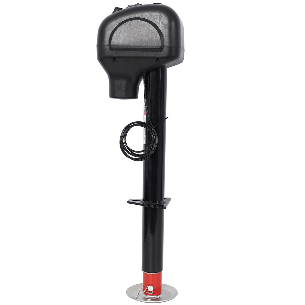 3500 lbs 12V Electric Trailer Jack with 18" Drop Leg D51035