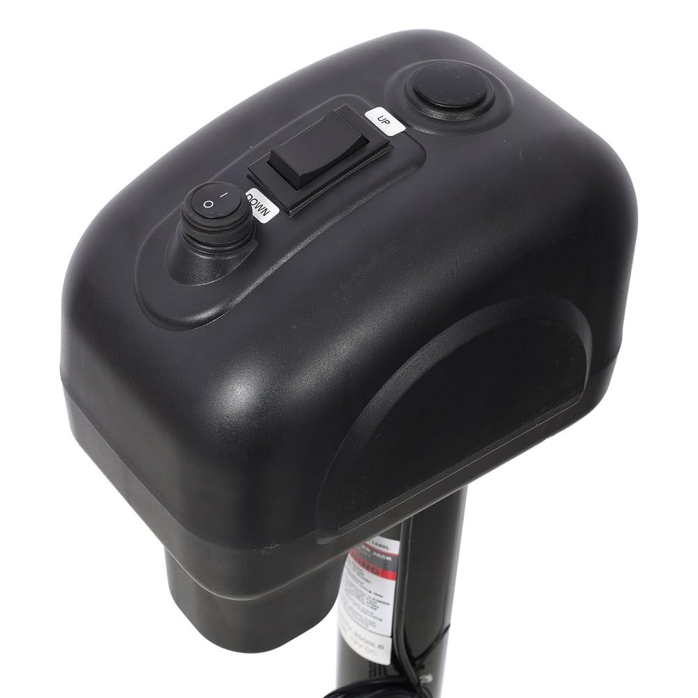 3500 lbs 12V Electric Trailer Jack with 18" Drop Leg D51035