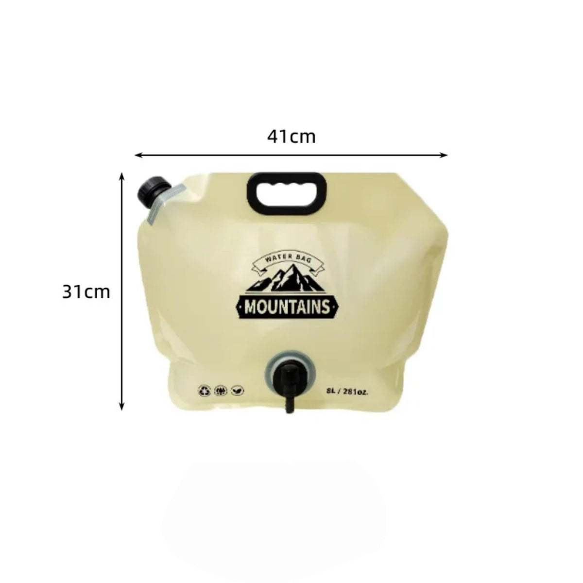 2 Gallon BPA-Free Leak-Proof Water Container with Faucet G484390