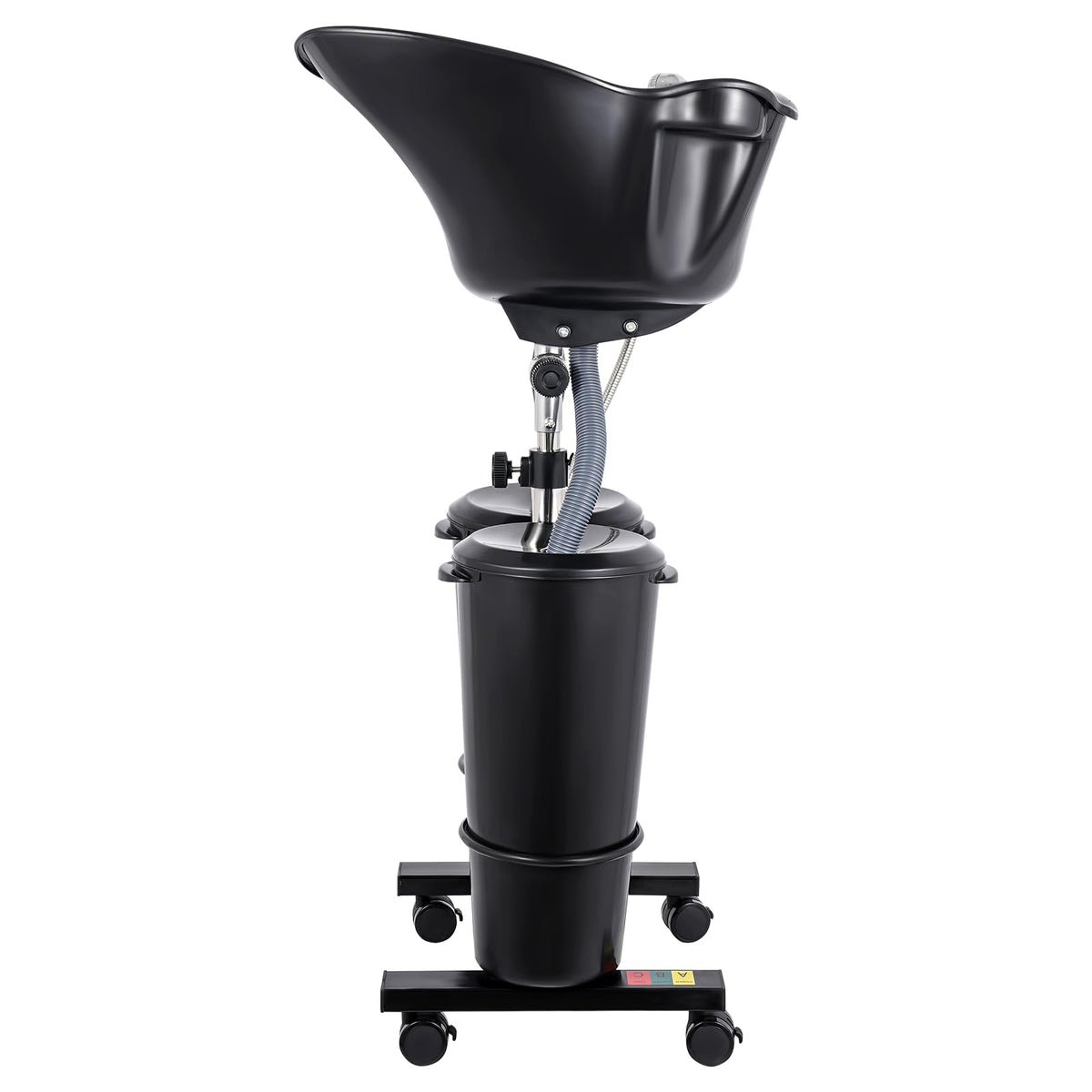 Portable Shampoo Basin with 2 Water Buckets & Electric Pump K395