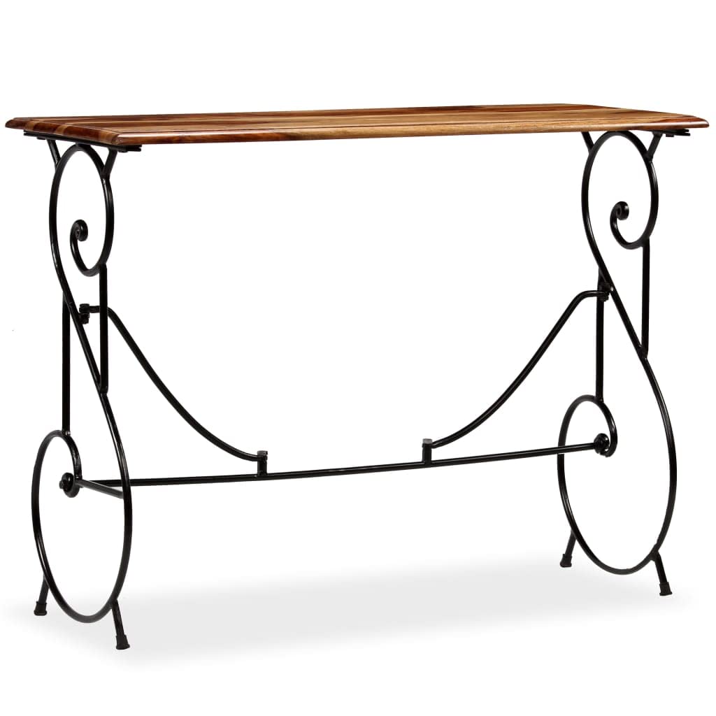 Solid Sheesham Wood Console Table G303