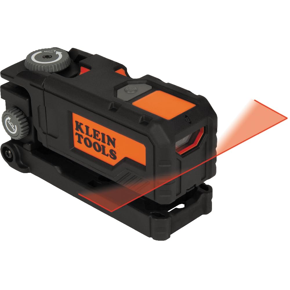 Magnetic Pocket Laser Level with 3 Bubble Vials M563066