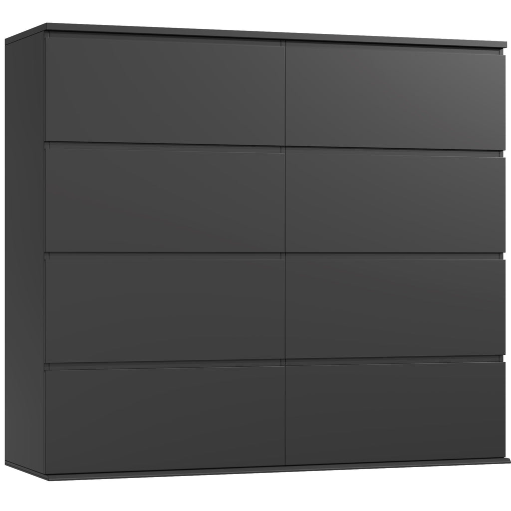 Black 8 Drawer Dresser S416578