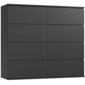 Black 8 Drawer Dresser S416578