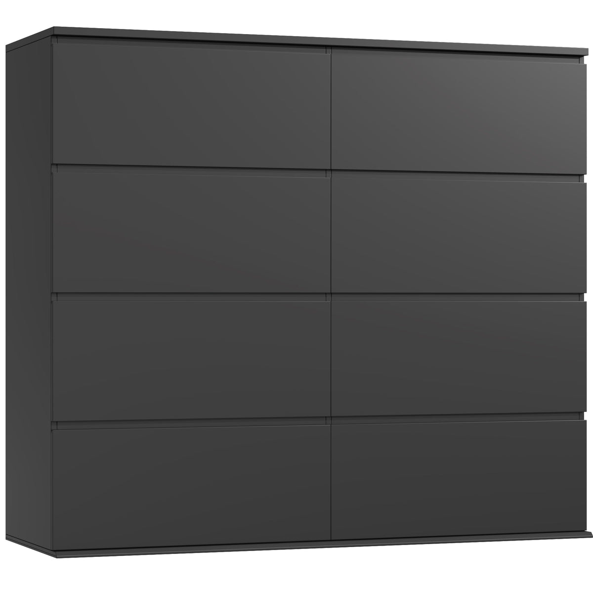Black 8 Drawer Dresser S416578