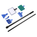 Aquarium Cleaning Kit 5 in 1 Retractable Stainless Steel Scraper R5871