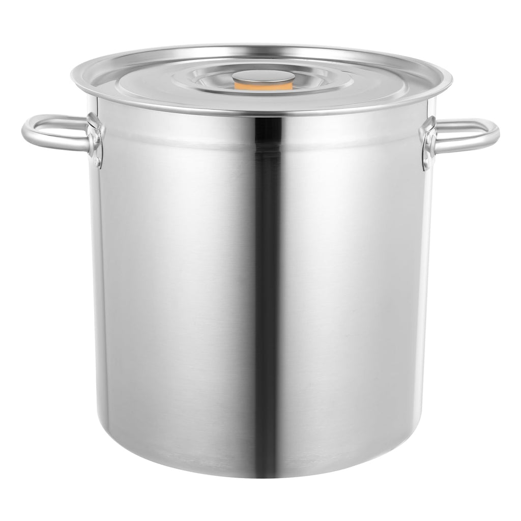 35L Stainless Steel Stockpot with Lid G30457