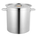 35L Stainless Steel Stockpot with Lid G30457