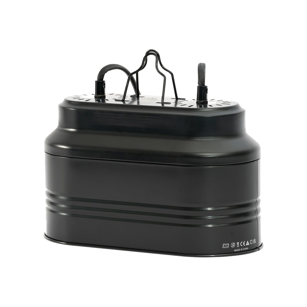 Reptile Light Fixture with 2 Switches, E26 Heat Lamp Fixture Z70386
