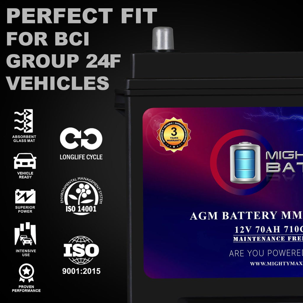 12V 70Ah AGM Replacement Battery H938