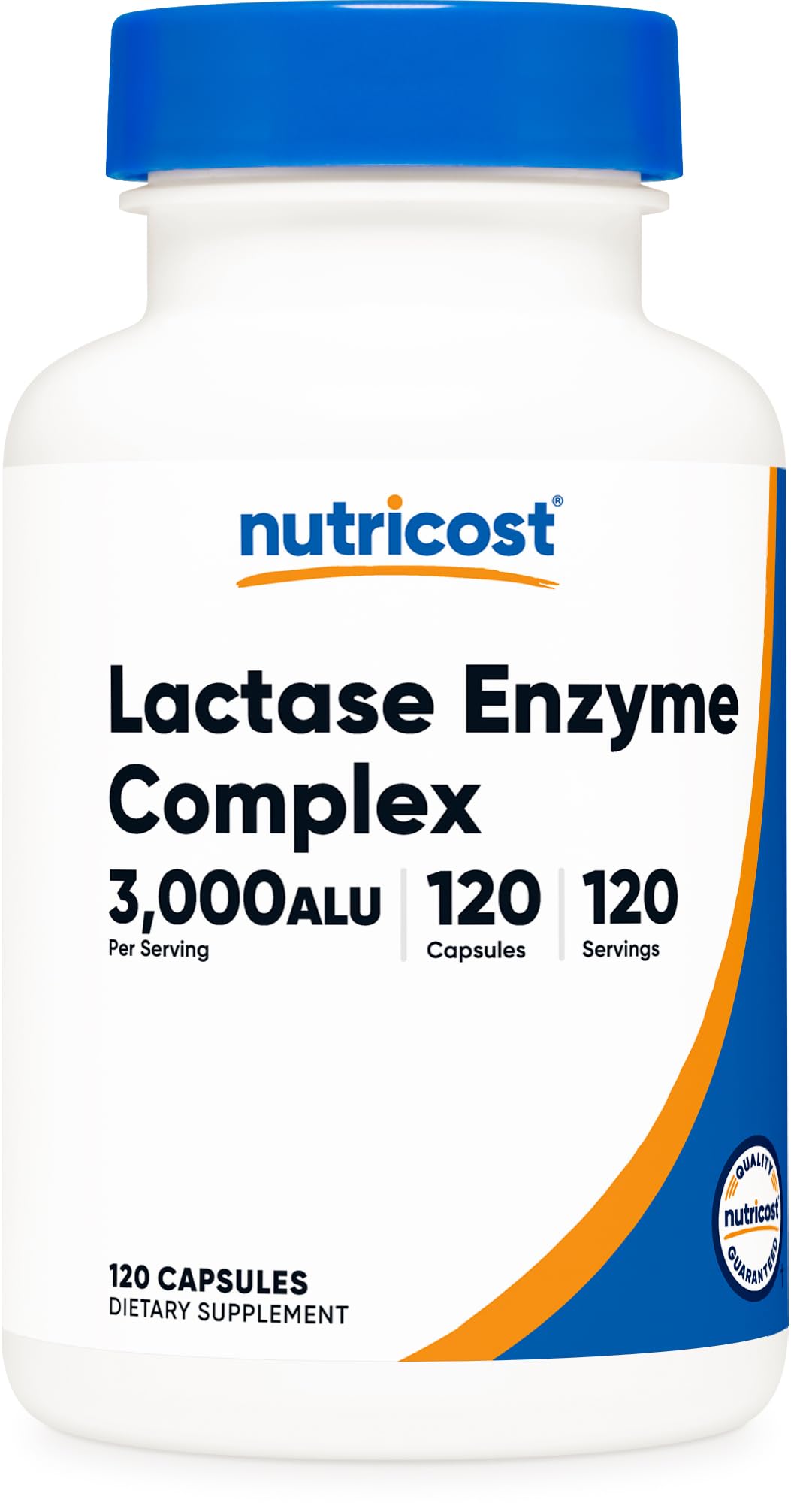 Lactase Enzyme Complex 120 Capsules Gluten-Free N99868