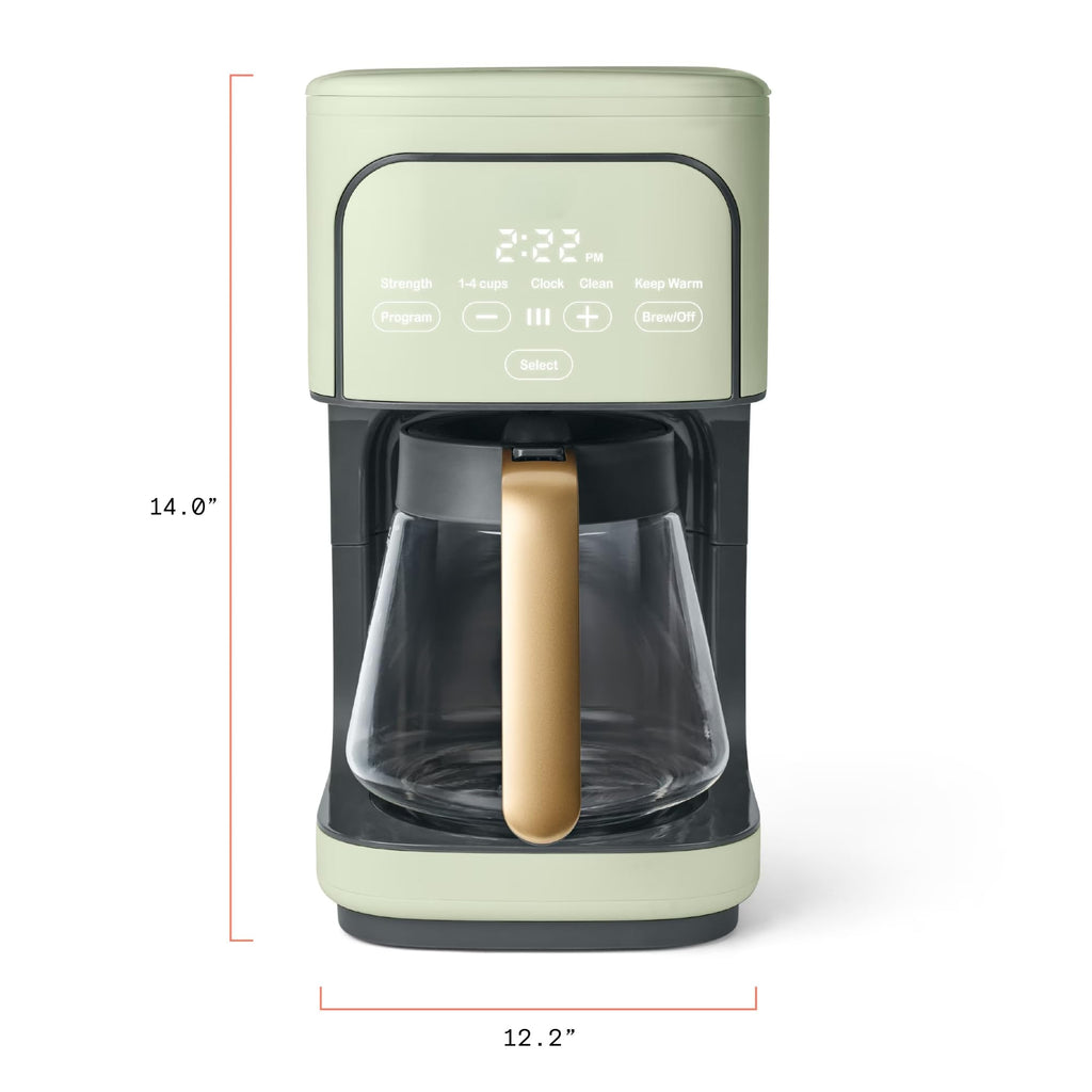 Sage Green 12-Cup Programmable Drip Coffee Maker Q183306