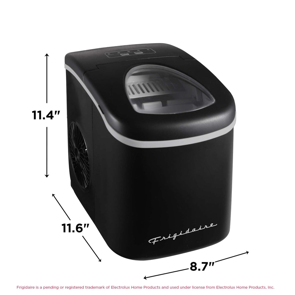 Compact Countertop Ice Maker 26 lb per Day Black D462