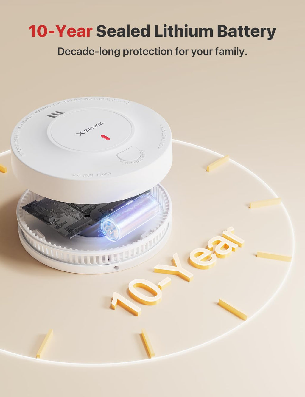 Interconnected Smoke Detector 3-Pack A1952