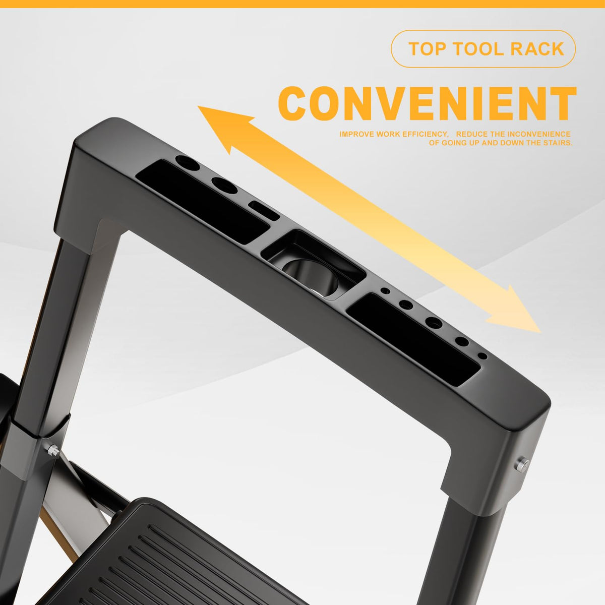 7 Step Ladder with Platform C6402