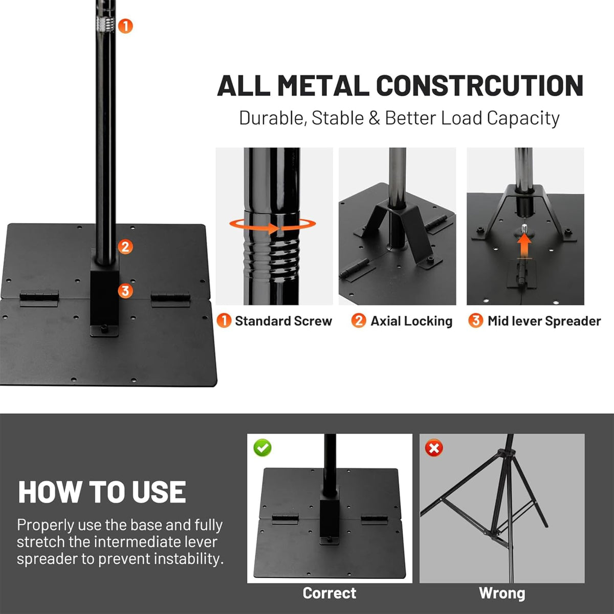 10x10ft Adjustable Heavy Duty Pipe and Drape Backdrop Stand I41736