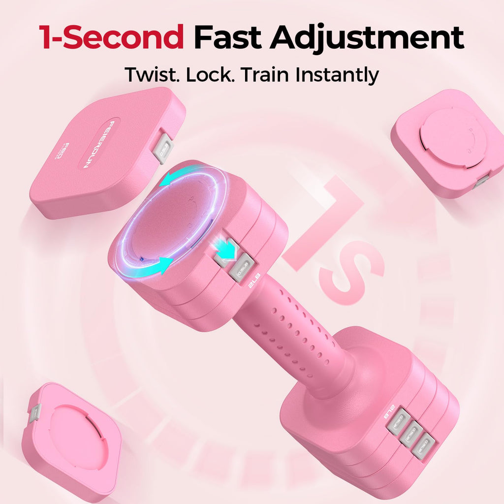 5-in-1 Adjustable Dumbbell Set R614
