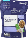 Organic Sun-Dried White Mulberries 8 oz P606236