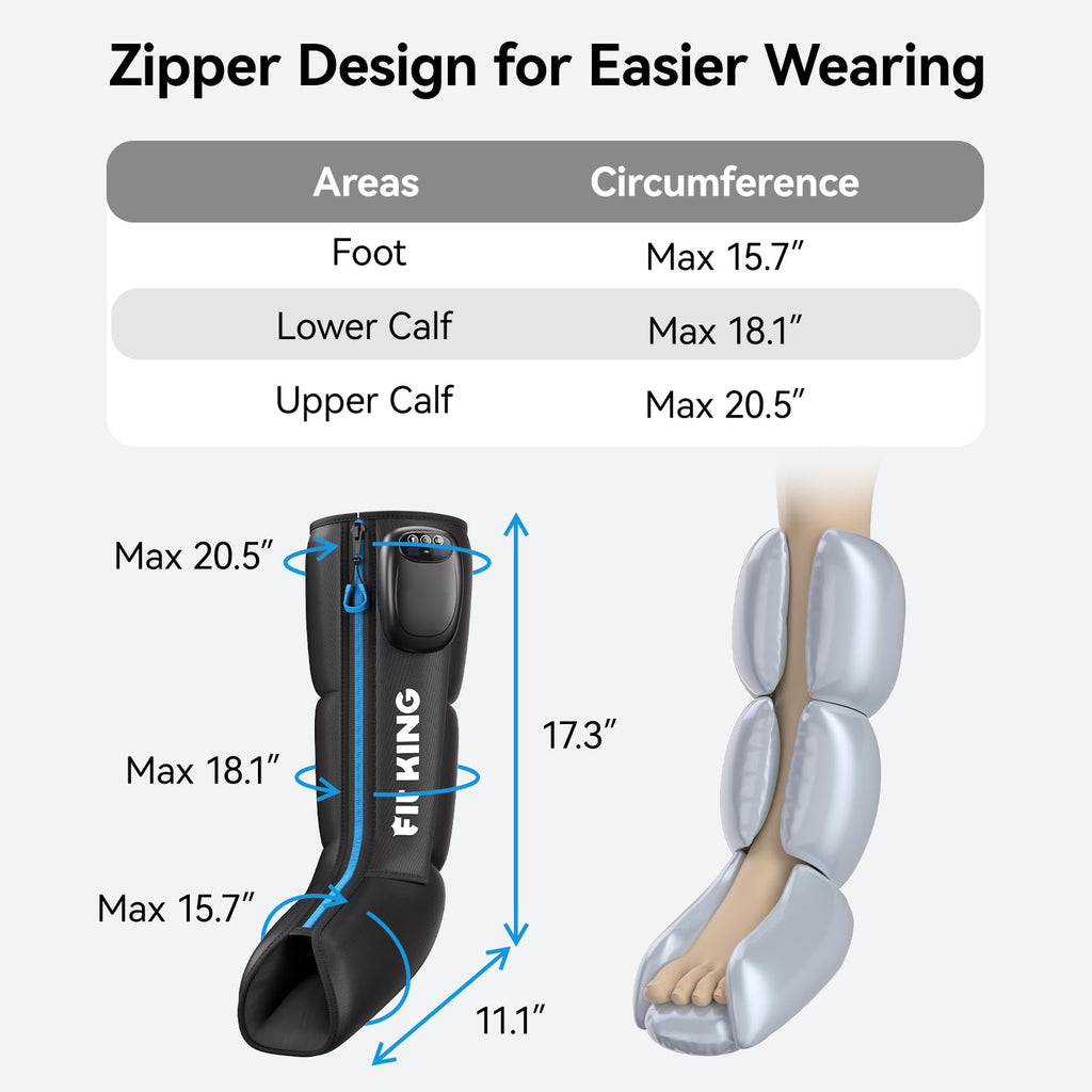 Cordless Foot and Calf Massage Boots V714