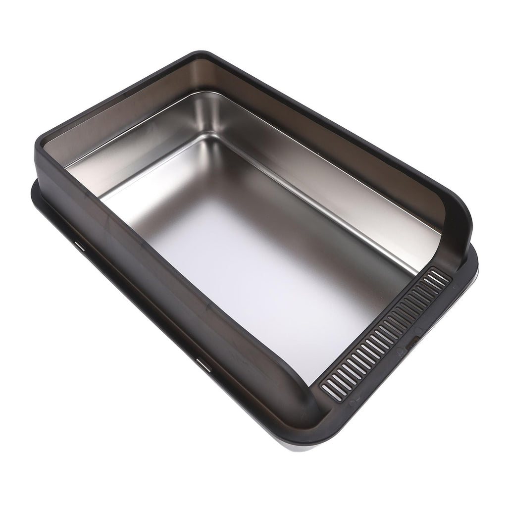 Stainless Steel Top Entry Cat Litter Box with Lid I52737