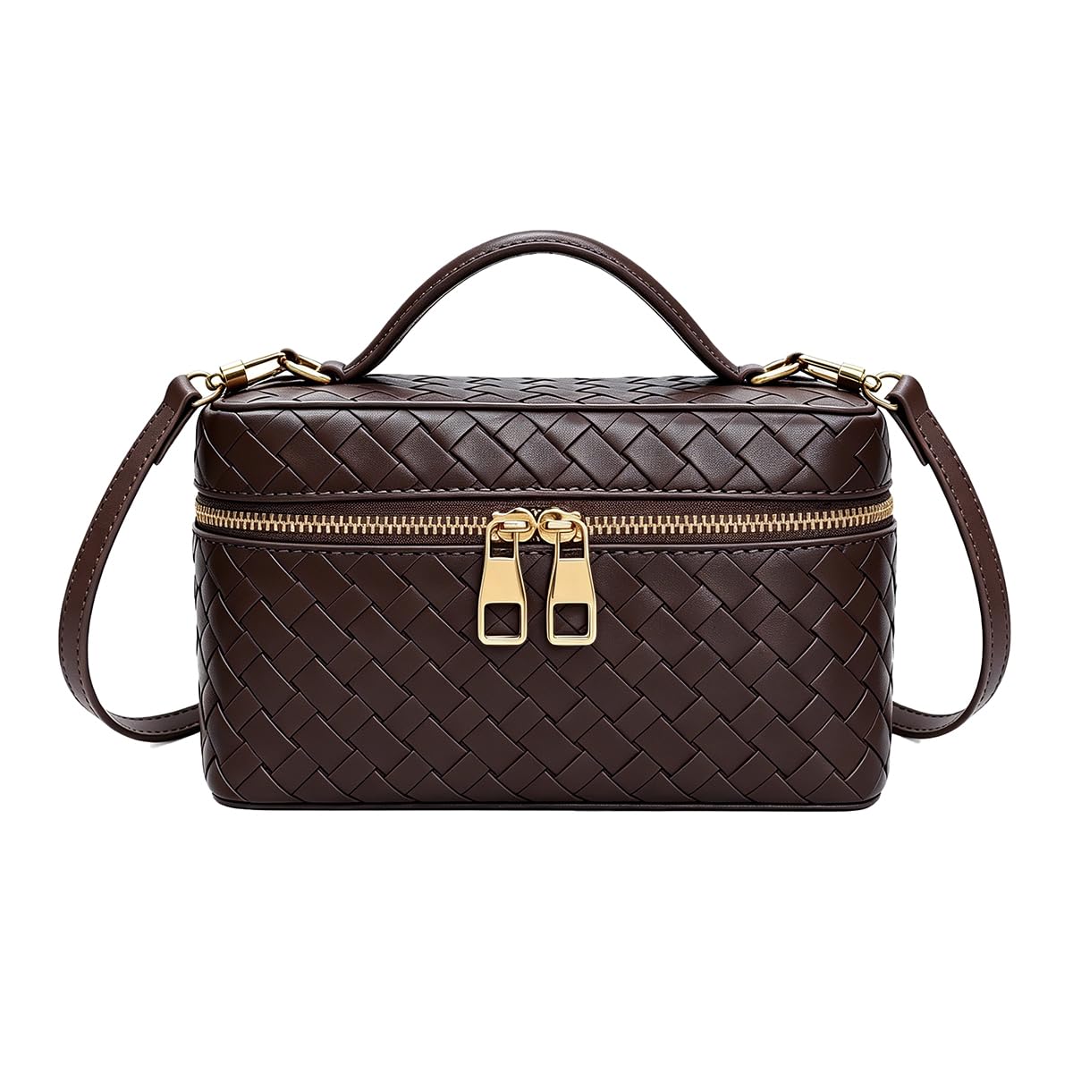 Women's Mini Woven Crossbody Bag F806