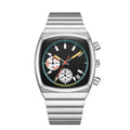 Mens Chronograph Stainless Steel Waterproof Analog Wristwatch I2871