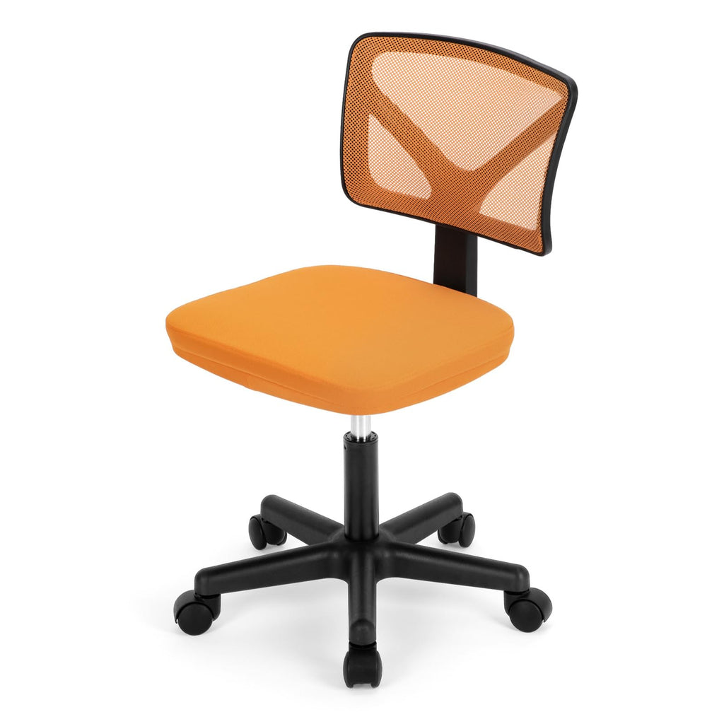 Orange Mesh Ergonomic Low-Back Swivel Office Chair Z7479