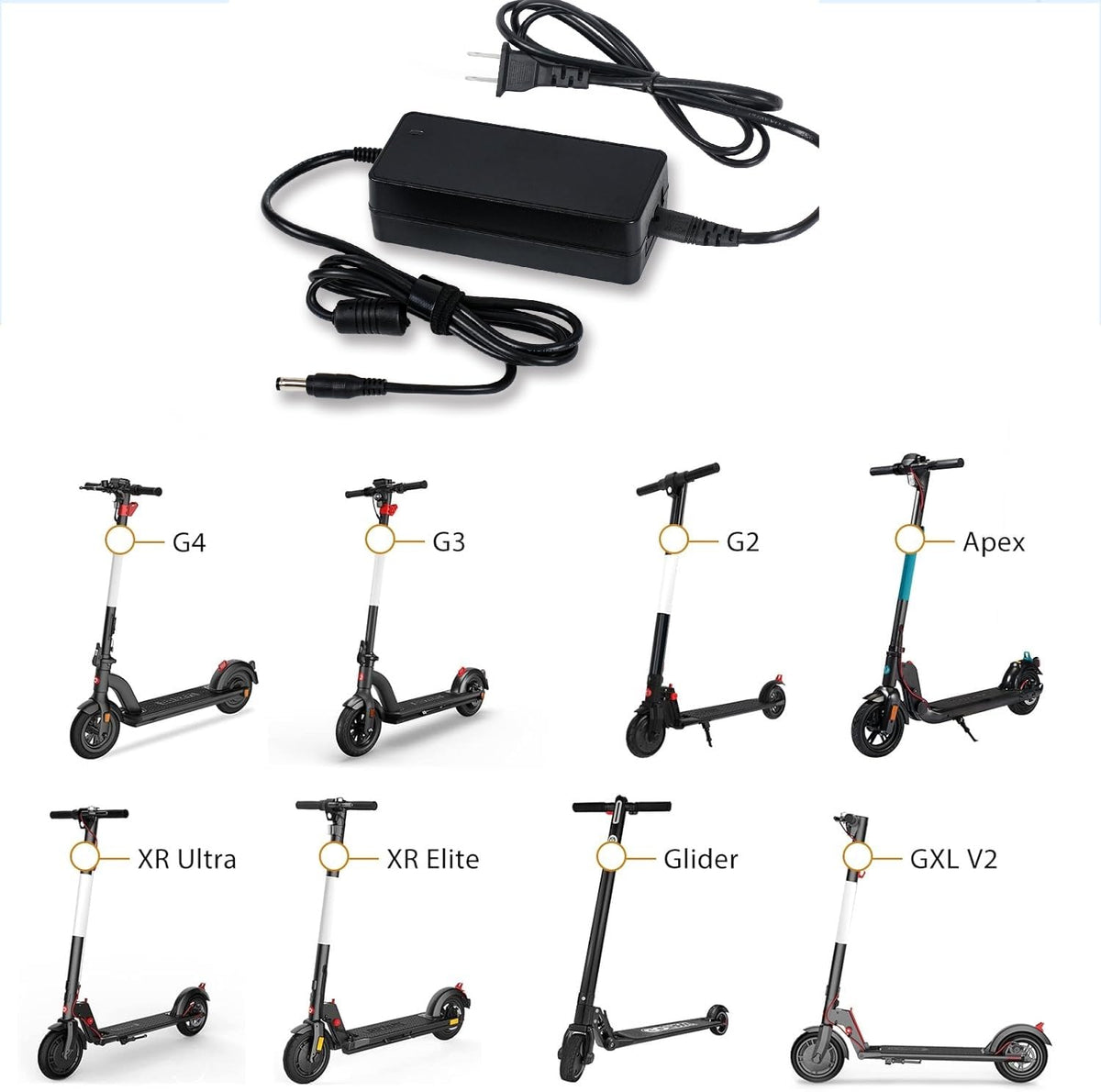 42V 2A Electric Scooter Charger T875623
