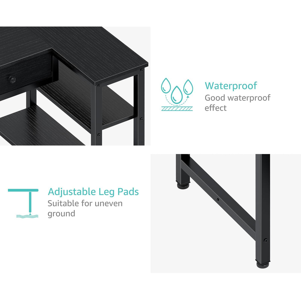 Black Corner Desk F628970
