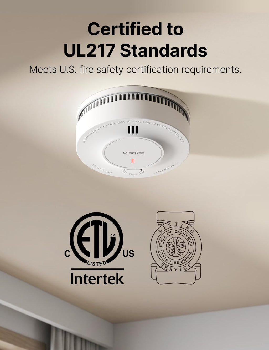 Interconnected Smoke Detector 3-Pack A1952