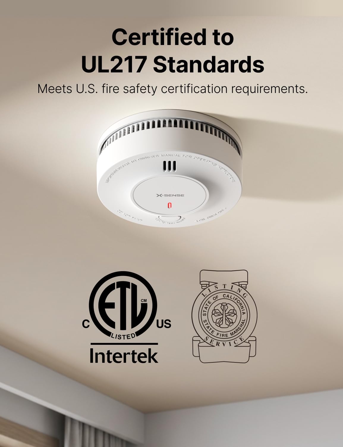 Interconnected Smoke Detector 3-Pack A1952