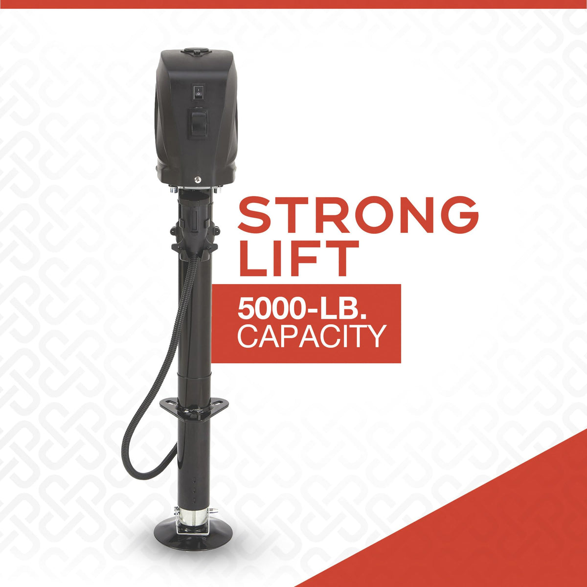 Electric Trailer Tongue Jack 5000-Lb. Capacity 12 Volt G81869