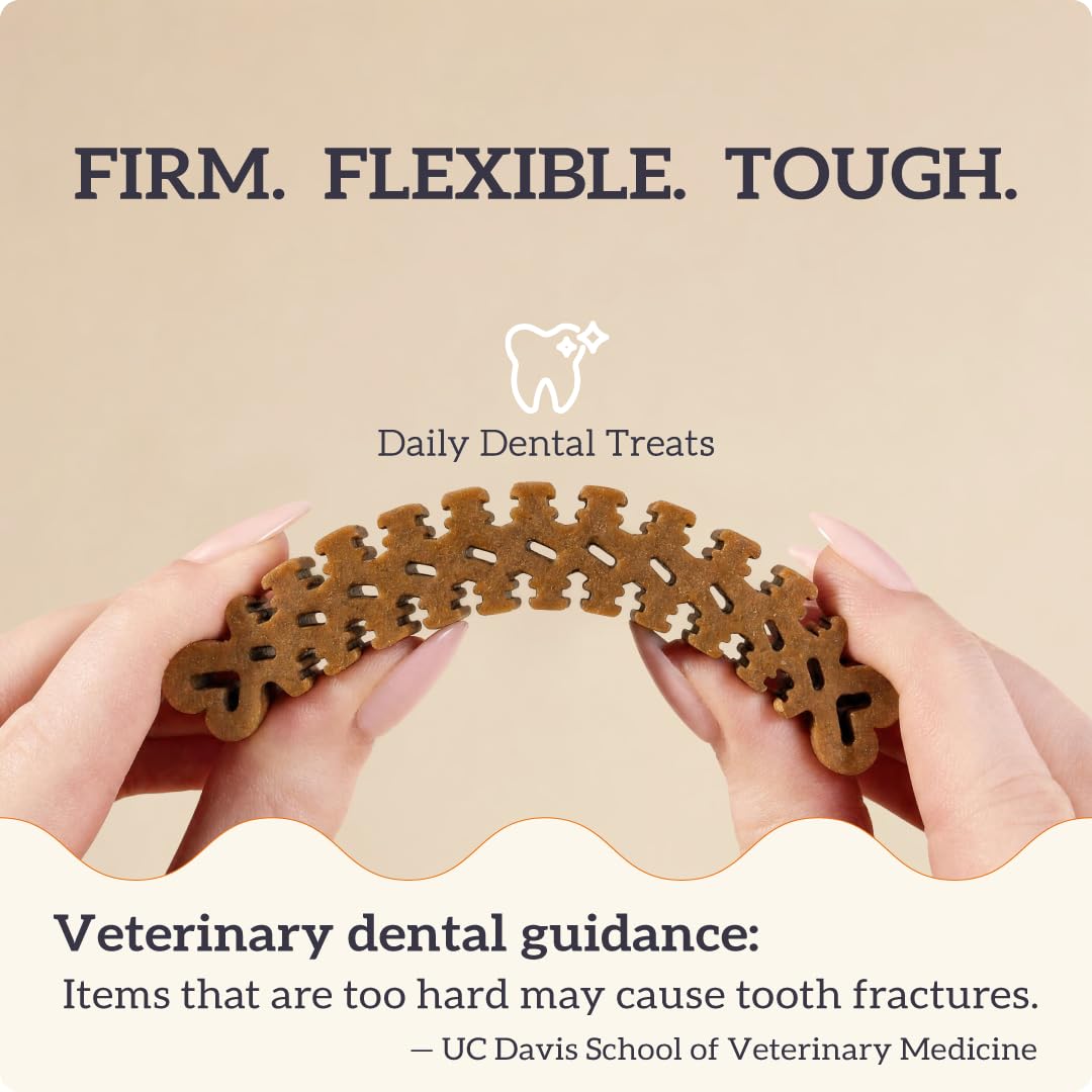 Small Flexible Dog Dental Chews 22Ct Z24310