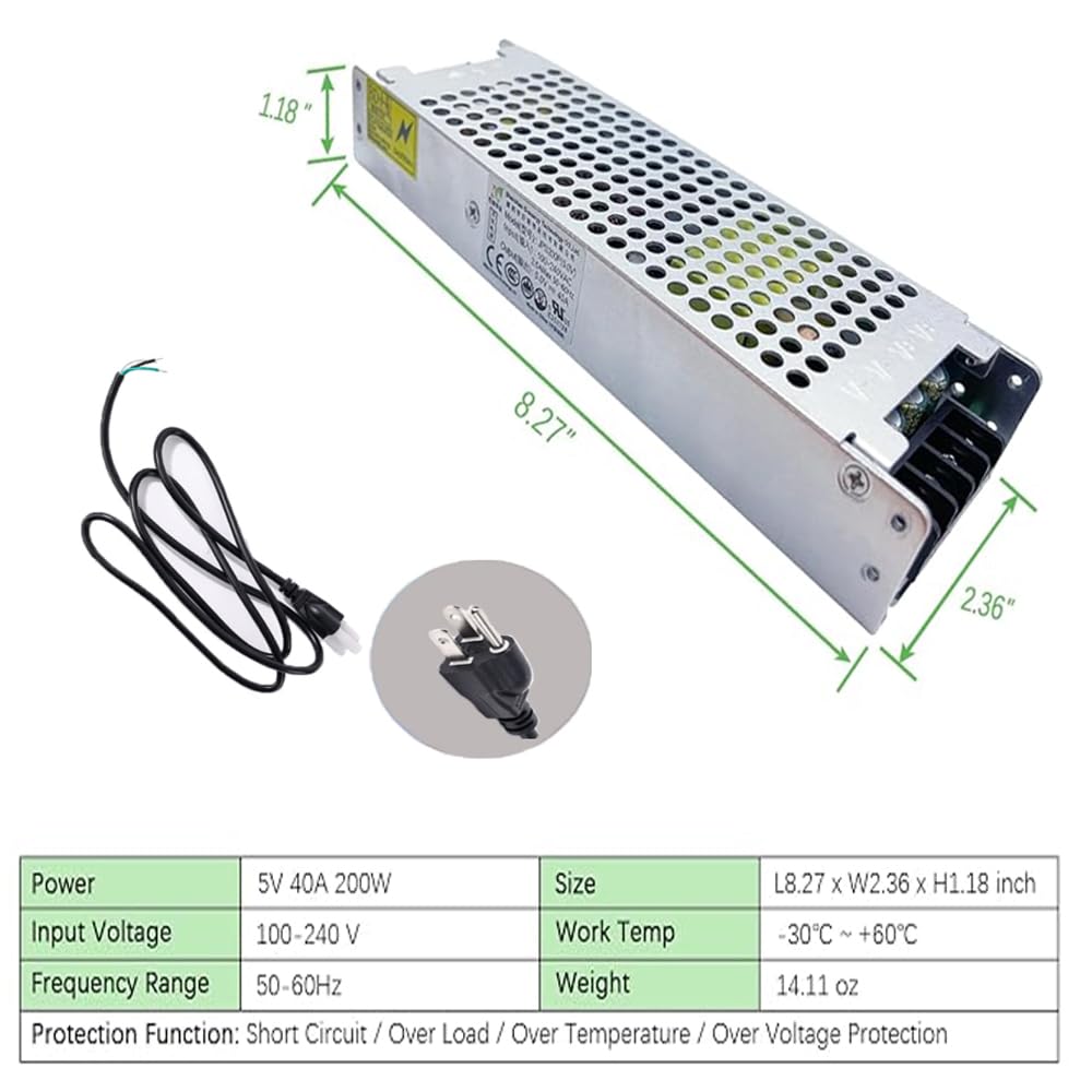 200W Low Voltage Power Supply for LED Display Z78319