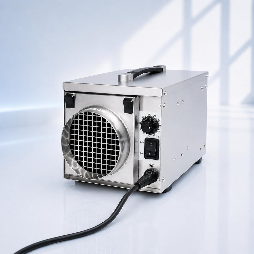 50 Pint Portable Desiccant Dehumidifier Stainless Steel Q4232