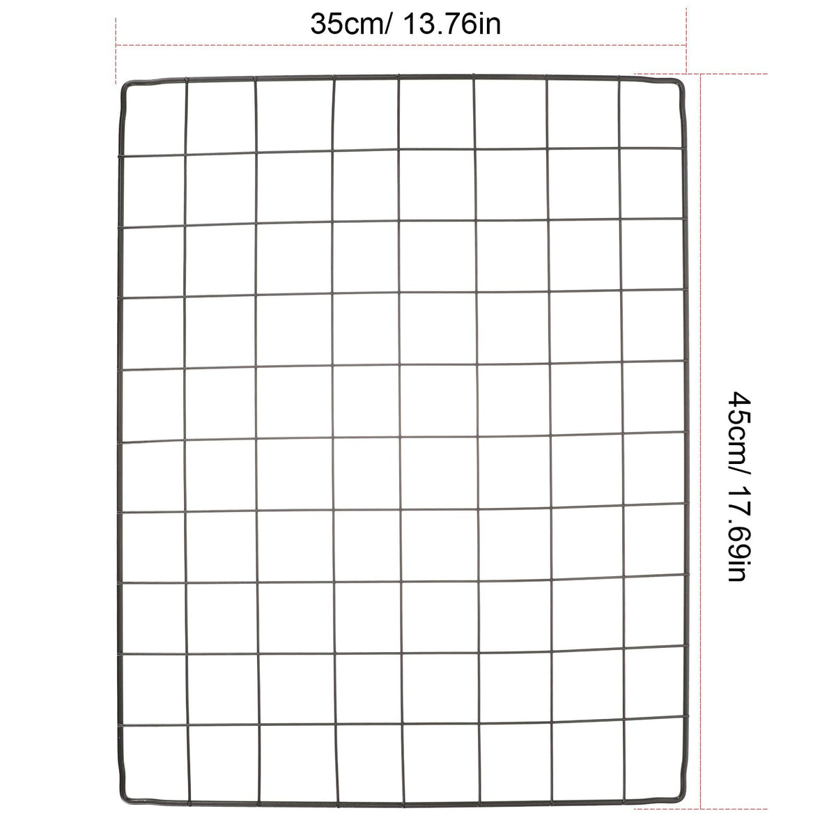 4pcs Flexible Iron Mesh Dog Fence Panels E779185