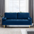 67" Velvet Tufted 2-Seater Sofa V8544