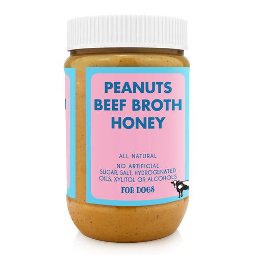 100% Natural Dog Peanut Butter 17oz U817441