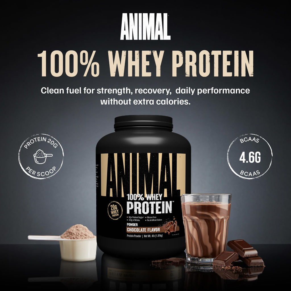 100% Whey Protein Powder Chocolate 4LB D685