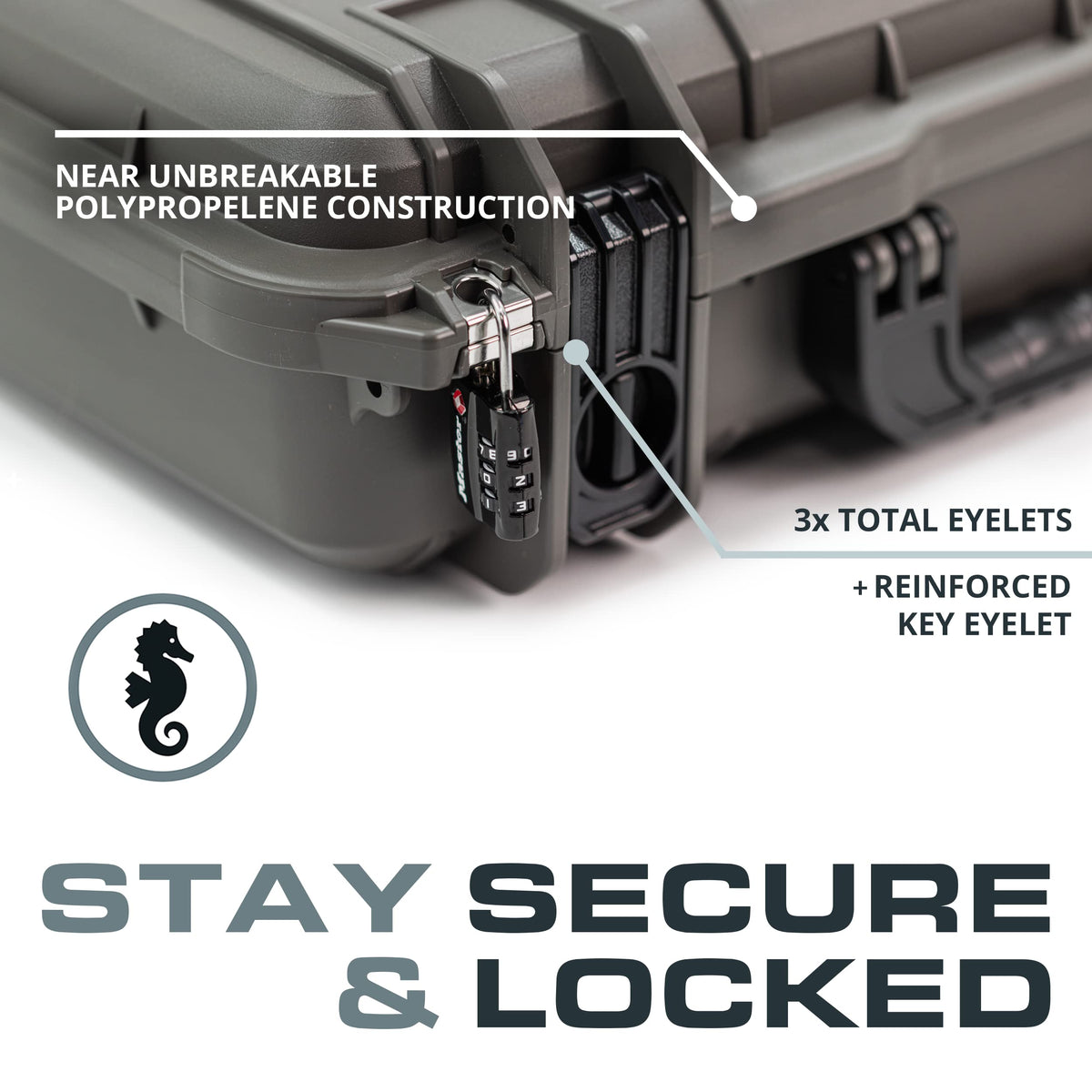 Heavy Duty Protective Dry Box Case E552195