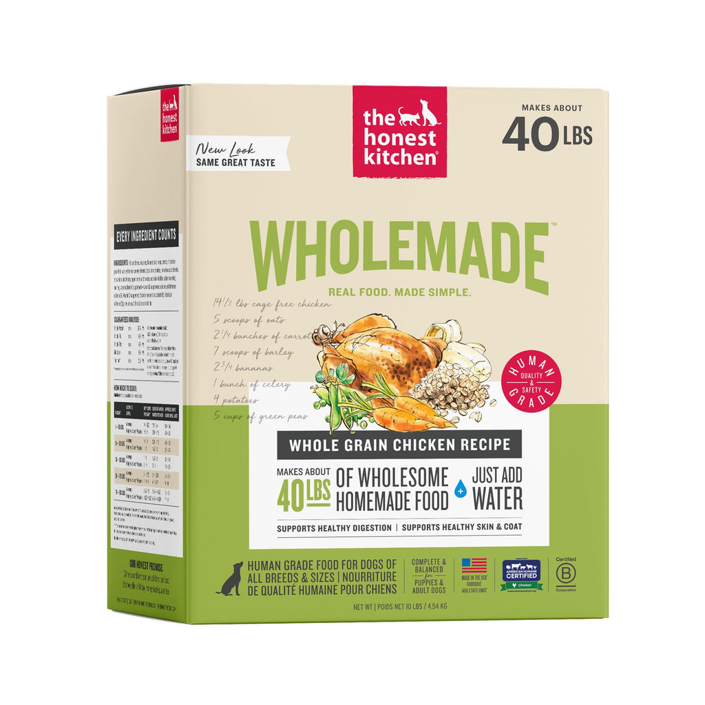 Whole Grain Chicken Recipe Dehydrated Dog Food 10 lb K44684