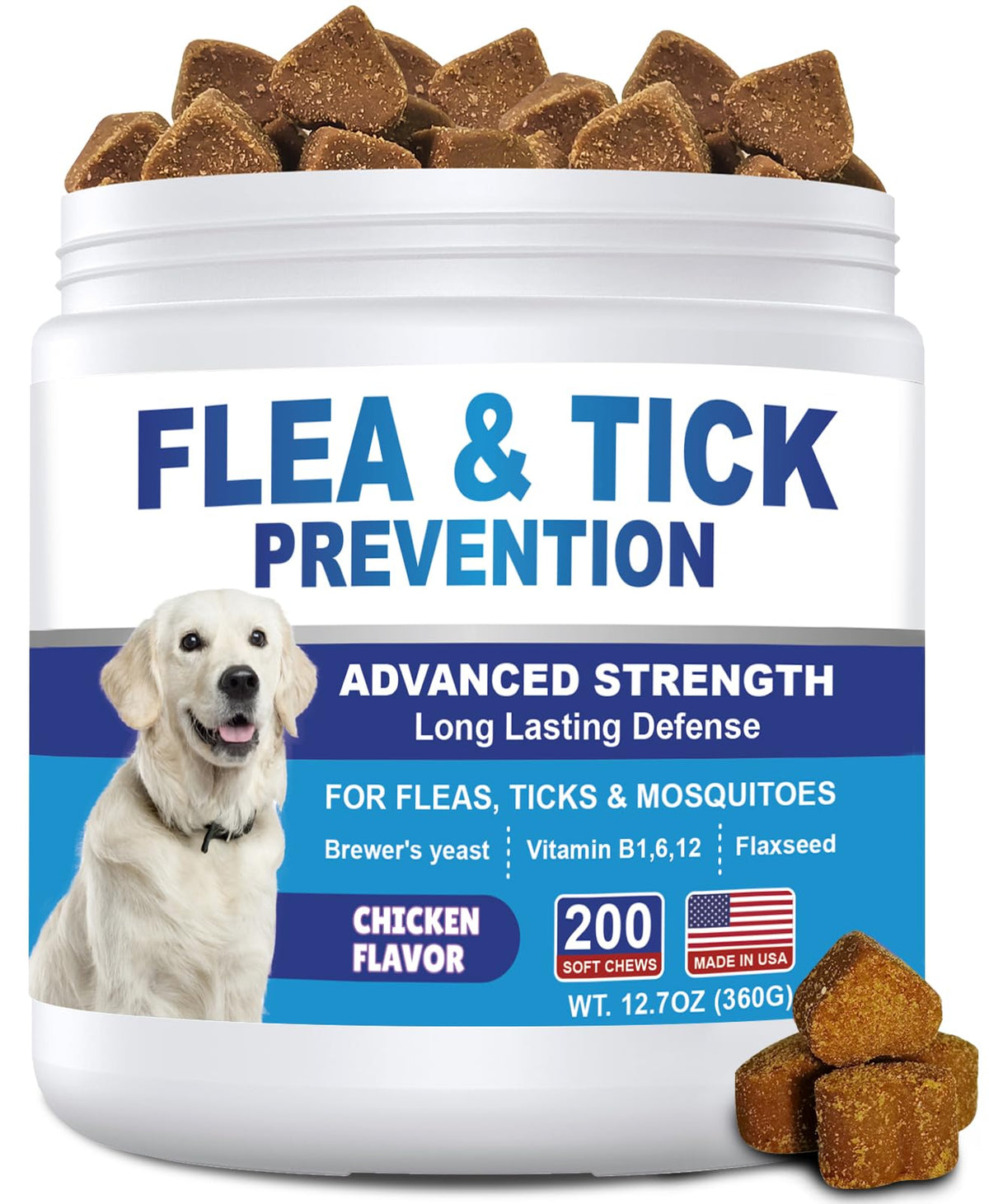 Flea and Tick Chewables 200Ct G633
