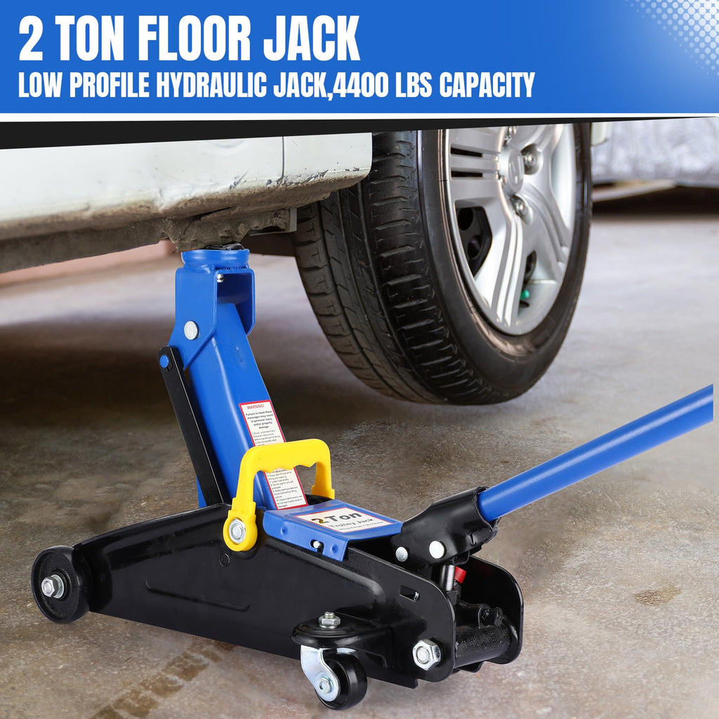 2 Ton Low Profile Hydraulic Floor Jack V6838