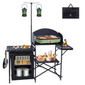 Black Portable Folding Camping Table E10570