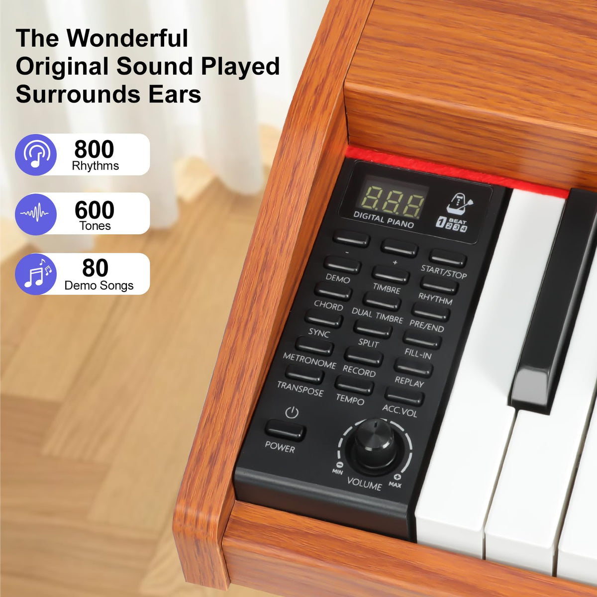 88 Key Semi-Weighted Digital Piano M710531