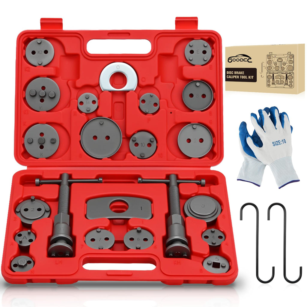 22pc Disc Brake Caliper Compression Tool Set L6176