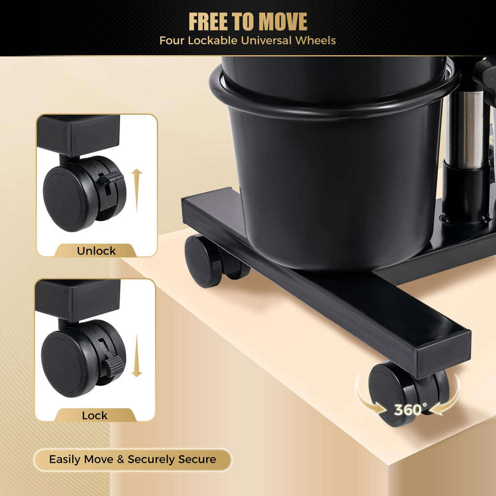 Portable Shampoo Basin with 2 Water Buckets & Electric Pump K395
